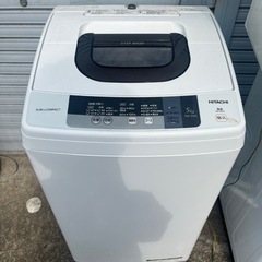 家電 生活家電 洗濯機 日立 5Kg   の画像