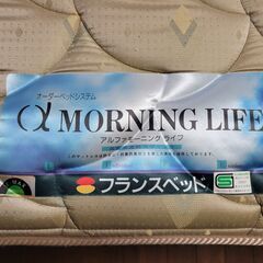 フランスベッド（セミダブル）2台の画像