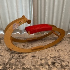 【もらってください】オシャレな木馬　おもちゃ