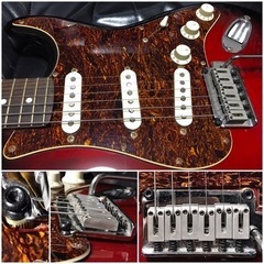 Squier スクワイヤー　Fender フェンダー ストラト ギター ラージヘッドの画像