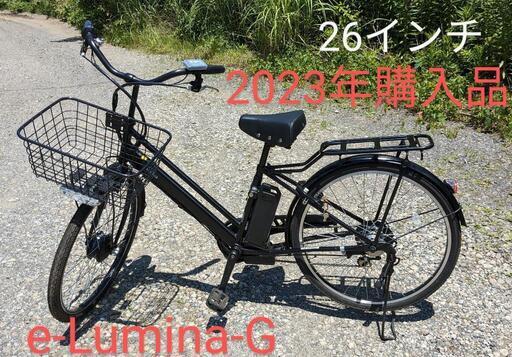 e-Lumina-G/26型/E-LMN-G266BA/DAIWACYCLE/電動自転車】 (くま