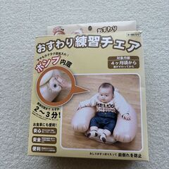 赤ちゃんのお風呂とお座り練習椅子の画像