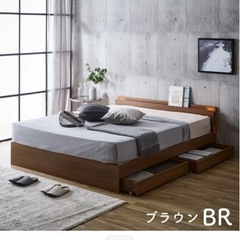 ＊引取先決定＊家具 ベッド セミダブルベッド