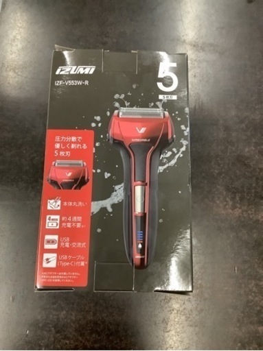 往復式シェーバー IZF-V553W リサイクルショップ宮崎屋　佐土原店　24.6.7F