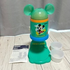新品 象印 電動かき氷機 ミッキーの画像