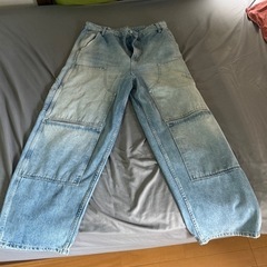 ザラ　ワイドデニムパンツ