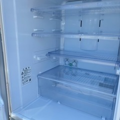 極美品 SHARP シャープ 350L 3ドア冷蔵庫 SJ-W356J 2022年製 両開き