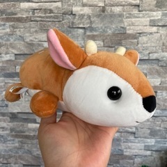 ハッピーズー　シカ　ぬいぐるみの画像