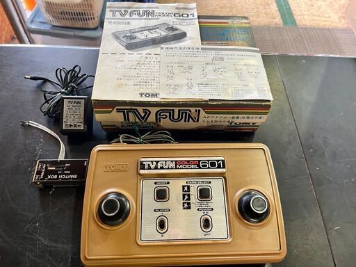 【愛品館 市原店】昭和レトロ TOMY TV FUN601 テレビゲーム 動作未確認