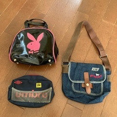 ハンドバッグ　ショルダーバッグ　ペンケース　どれでも1個200円