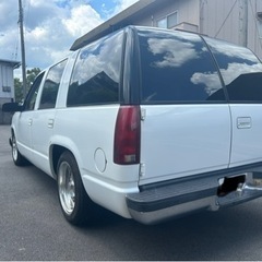 ローン可能❗️希少　4枚ドア　シボレー　タホ　1ナンバー　全塗装済　5.7 V8 VOTECの画像