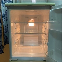 【決】神戸市須磨区0円！SHARP ２ドア冷凍冷蔵庫　SJ-KD14　