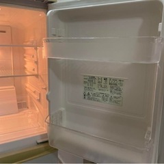 【決】神戸市須磨区0円！SHARP ２ドア冷凍冷蔵庫　SJ-KD14　の画像
