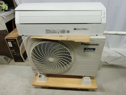 Panasonic エアコン CS-402DJ2K/CU-402DJ2K 2022年製　14畳「ナノイーX」＆「ナノイーX」内部クリーン