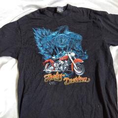 ハーレー Tシャツ ワッペン ピンバッジ