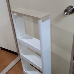 ☆新品☆隙間収納・キッチンワゴンそれぞれワンコイン！500円！