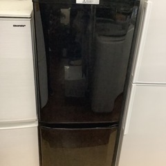 三菱電機 146Lコンパクト2ドア冷蔵庫サファイアブラック MR-P15E-B  リサイクルショップ宮崎屋　佐土原店　24.6.7F