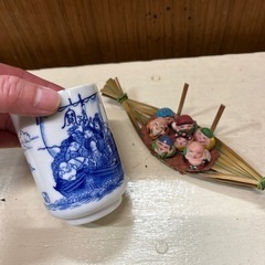 九谷　七福神湯呑み