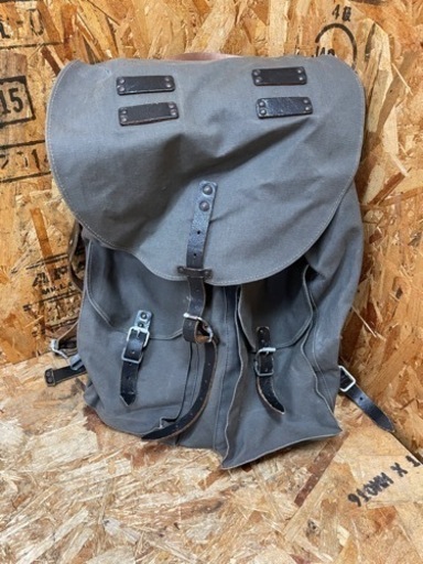 (s6388) 60s オーストリア軍 マウンテンリュック 軍用 軍物 軍モノ ミリタリー ビンテージ