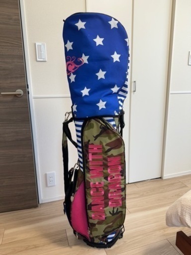 【ネット決済・配送可】キャディーバッグ