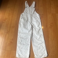 白オーバーオールLサイズ
