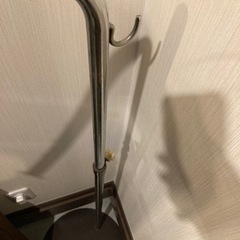 ハンガーラック　バッグ掛け　ディスプレイ　什器　アンティーク　レトロの画像