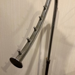 ハンガーラック　バッグ掛け　ディスプレイ　什器　アンティーク　レトロの画像