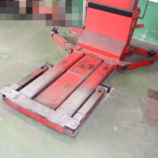 委託販売品 バンザイ 1柱リフト SPY-25C 電動 油圧 2500kg 2.5ｔ 実働 動作確認済 自動車 小型トラック 整備 修理 板金 タイヤ交換