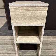 【展示品・未使用品】サイドテーブル コンセント付き コンパクト ...