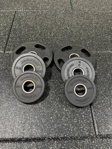 アメリカンバーベル　プレートセット