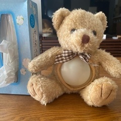 くまさん　照明付き