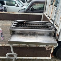中古　ヒゴグリラー　万能卓上型　3P-221C　3相200V　長1020×幅600×高400㎜　焼鳥　ステーキの画像