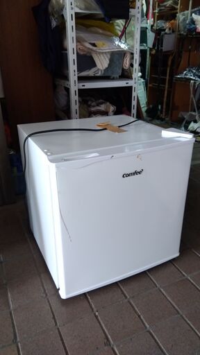 comfee 1ドア冷蔵庫引き取りました