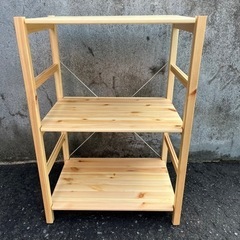 無印良品 パイン材ユニットシェルフ 奥行き25cm幅58cm 3...