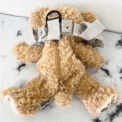 【中古品】 Disney ダッフィー ぬいぐるみポーチ リメイク品 リュックタイプ ホビー用品　ぬいぐるみの画像