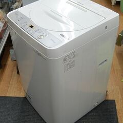 洗濯機 5.5kg 2019年製 シャープ ES-GE5C 単身 一人暮らし 札幌市清田区平岡の画像