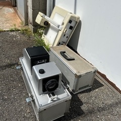 エルモ　書画カメラ、スライドプロジェクター（ジャンク）