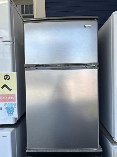 ★【ヤマダ電機】2ドア冷蔵庫　2019年製　90L(YRZ-C09G1)家電 キッチン家電 冷蔵庫 【3ヶ月保証付き★送料に設置込み】自社配送時代引き可※現金、クレジット、スマホ決済対応※