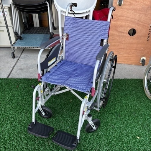 カワムラサイクル カワムラ kawamura KOBE JAPAN KFP22-40SB 100kg 車いす 車椅子