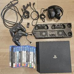 【中古多数セット】PS4本体備品ソフト13本