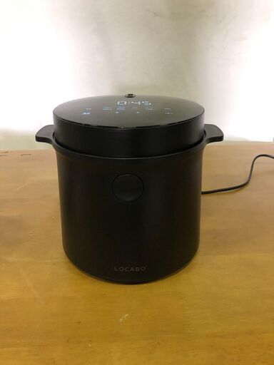 2022年製　LOCABO (ロカボ) 糖質カット炊飯器 糖質カット炊飯2合 通常炊飯5合 JM-C20E-B