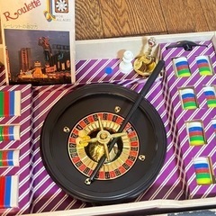 昭和レトロ★ゲームのはなやま 　カジノ ルーレット Casino Roulette  80年代の画像