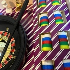 昭和レトロ★ゲームのはなやま 　カジノ ルーレット Casino Roulette  80年代の画像