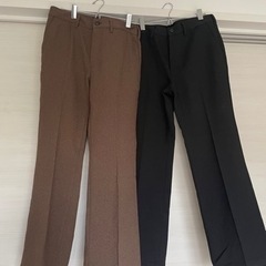 GU メンズセンタープレスパンツ　2枚セット　未使用
　