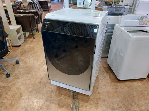 【愛品館 市原店】SHARP　2021年製　11.0/6.0Kgドラム式洗濯乾燥機　ES-W113-SL　【愛市I4S032599-104】
