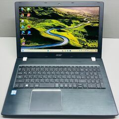 保証1ヶ月、インボイス対応、代引き発送可！Windows11、Core i5、SSD256GB(新品)、メモリ８GB、acer製ノートパソコン、CD,DVDドライブ、カメラ、Bluetooth、ACアダプター付属、エーサー、ノートPC、office