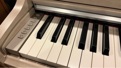 YAMAHA ヤマハ 88鍵電子ピアノ ARIUSU アリウス YDP-163WA ホワイトウッド調 2018年製 192音 10音色 イス付き