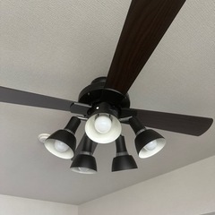 再出品　シーリングファン　家具 照明器具の画像