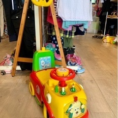 ■店頭引取限定■美品☆ワンワンとうーたん　乗用玩具　カート♪