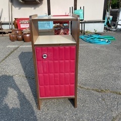 レトロポップ　棚　電話台